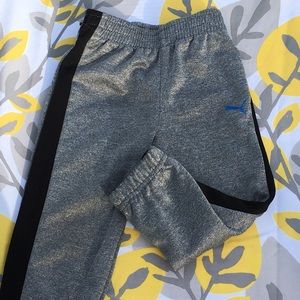 Puma grey sweats for boys